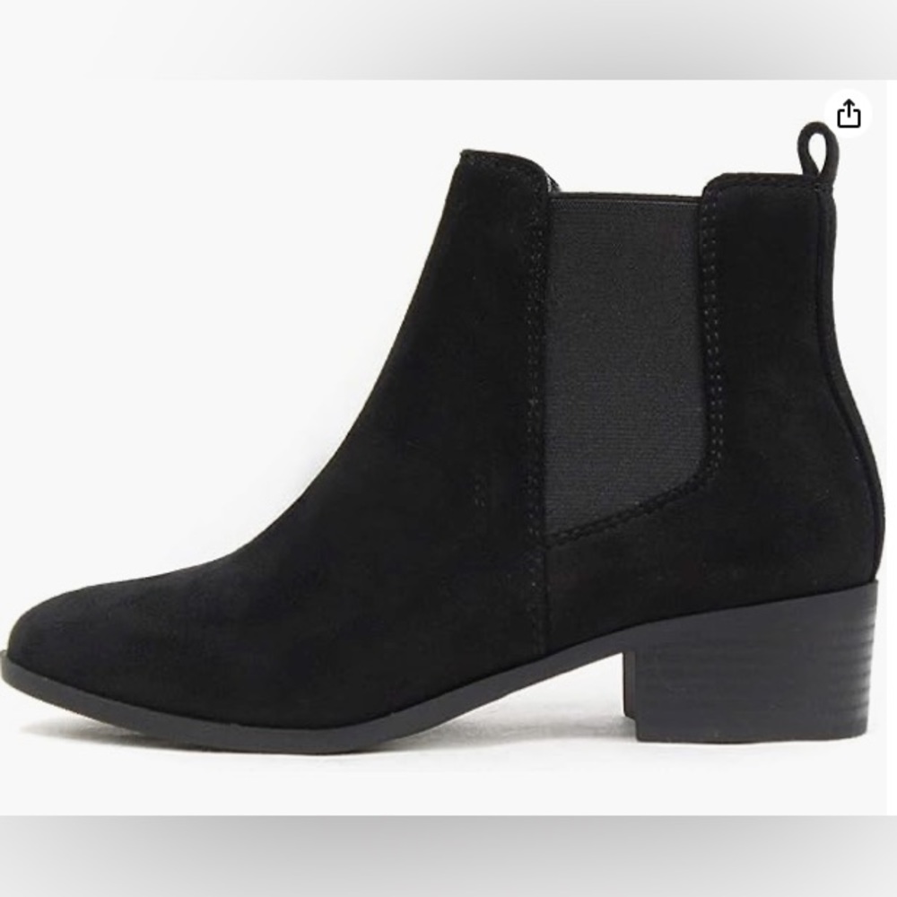 Soda Teapot Women Low Chelsea Ankle Boot 8.5 Black